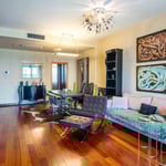 Rental of a stylish 2-room apartment, 90 m², New Belgrade area, Savograd Residence, Serbia